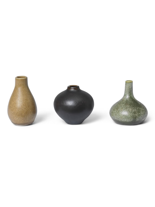 Komo Mini Vases - Set of 3 - Calm