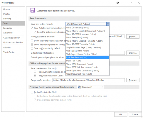 office 2016 mail merge dollar format from excel