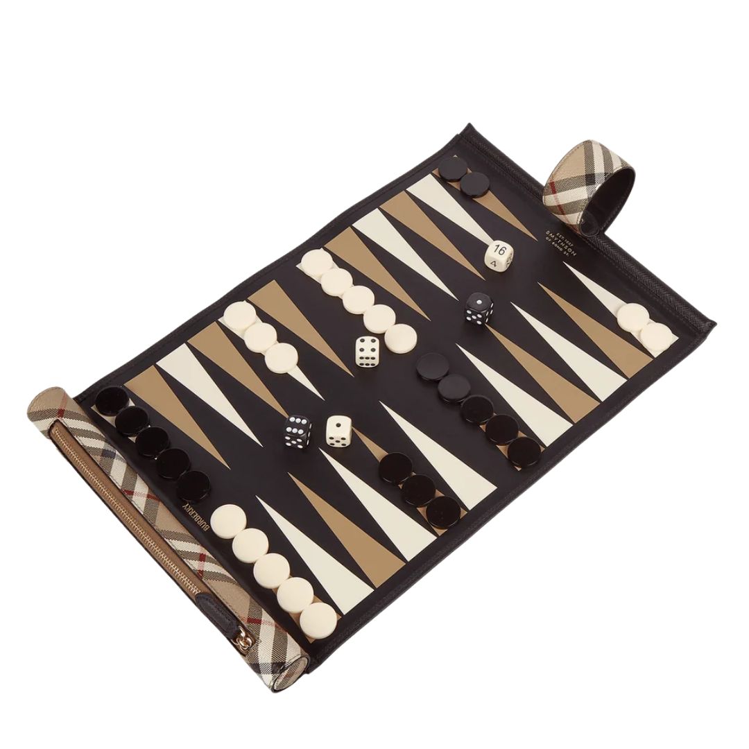 Burberry x Smythson, Backgammon Roll in Panama