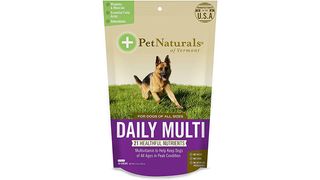 Packet of pet supplements