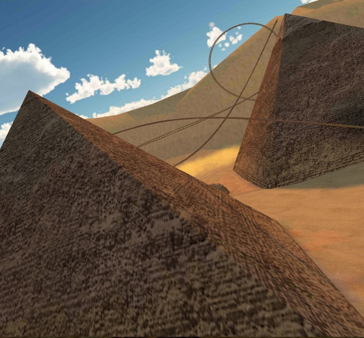 Pyramids Roller Coaster