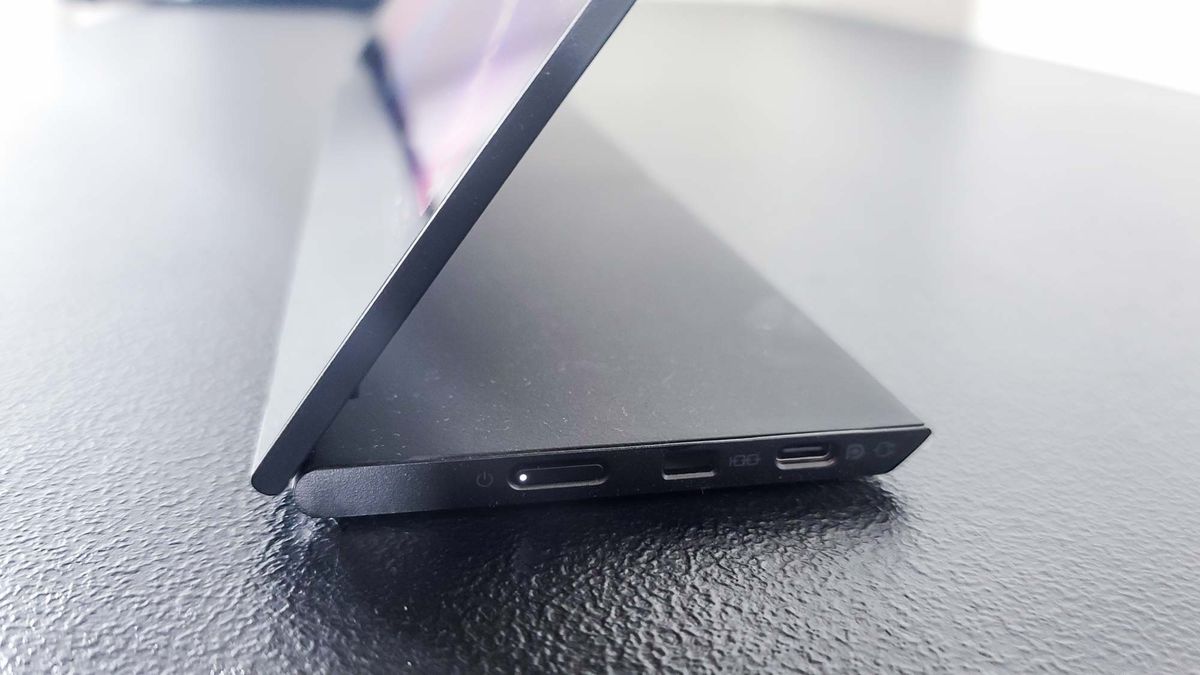 Lenovo ThinkVision M14t ports