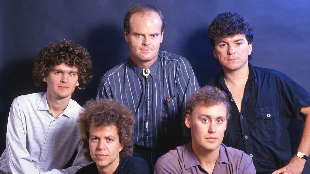 Bruce Hornsby and the Range, 1986 studio portrait