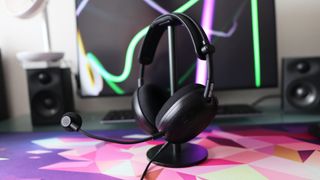 Sony Inzone H6 Air headset on a mouse pad.