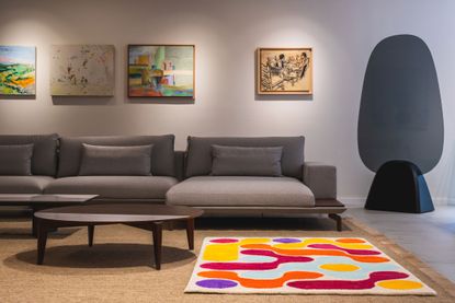 colourful rug by Karim Rashid
