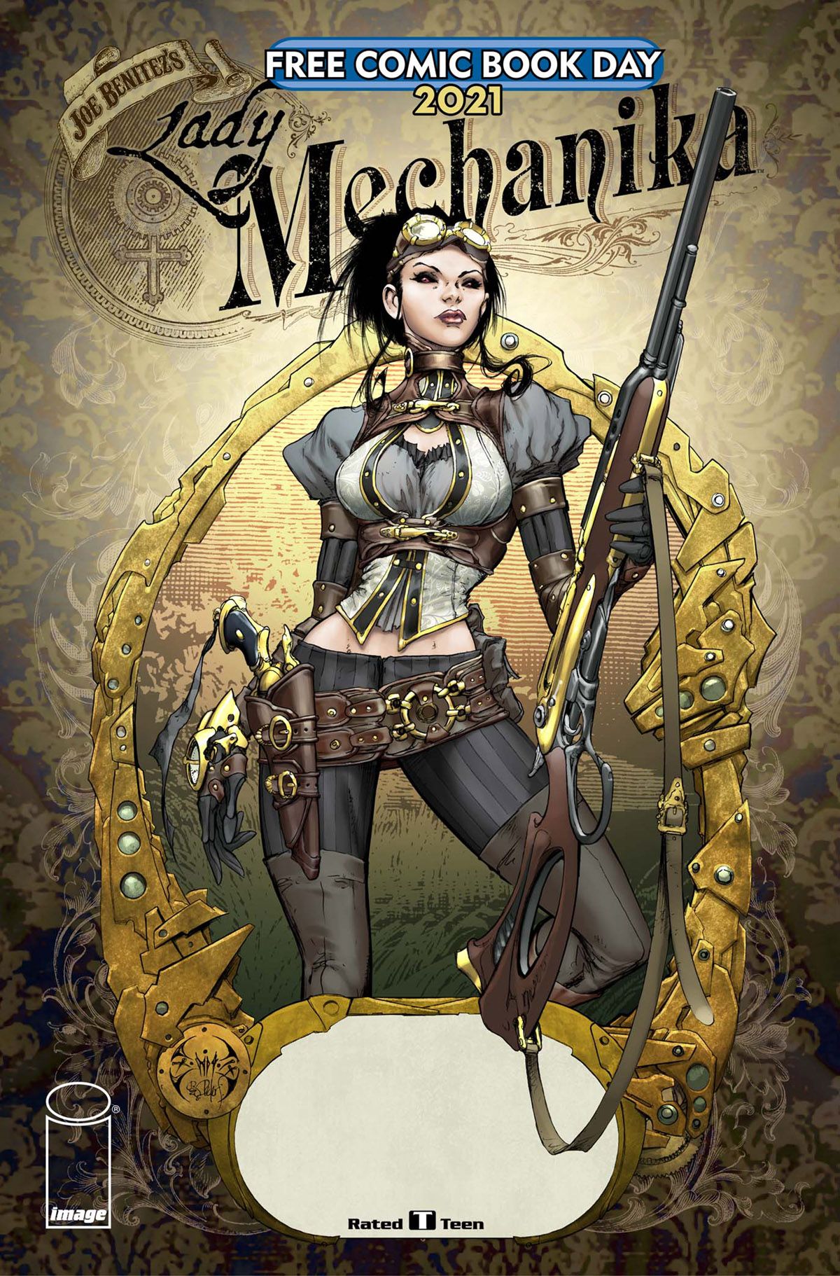 Free Comic Book Day 2021 gold covers