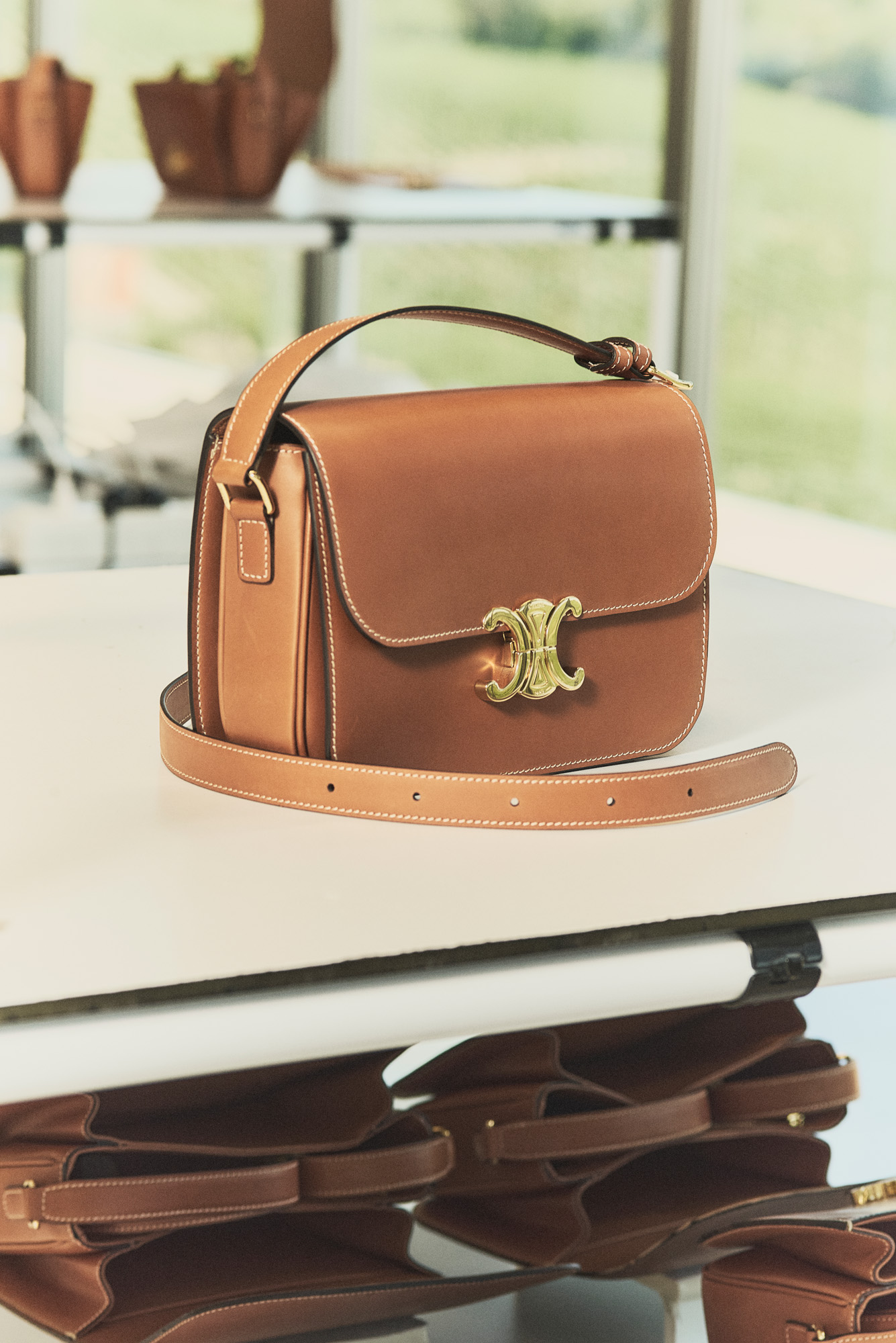 Celine Triomphe Handbag Tuscany Factory