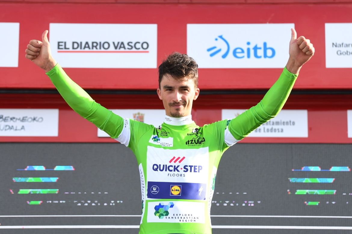 Julian Alaphilippe leads the points classification too