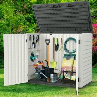 Dextrus 35 Cu Ft Outdoor Horizontal Storage Sheds