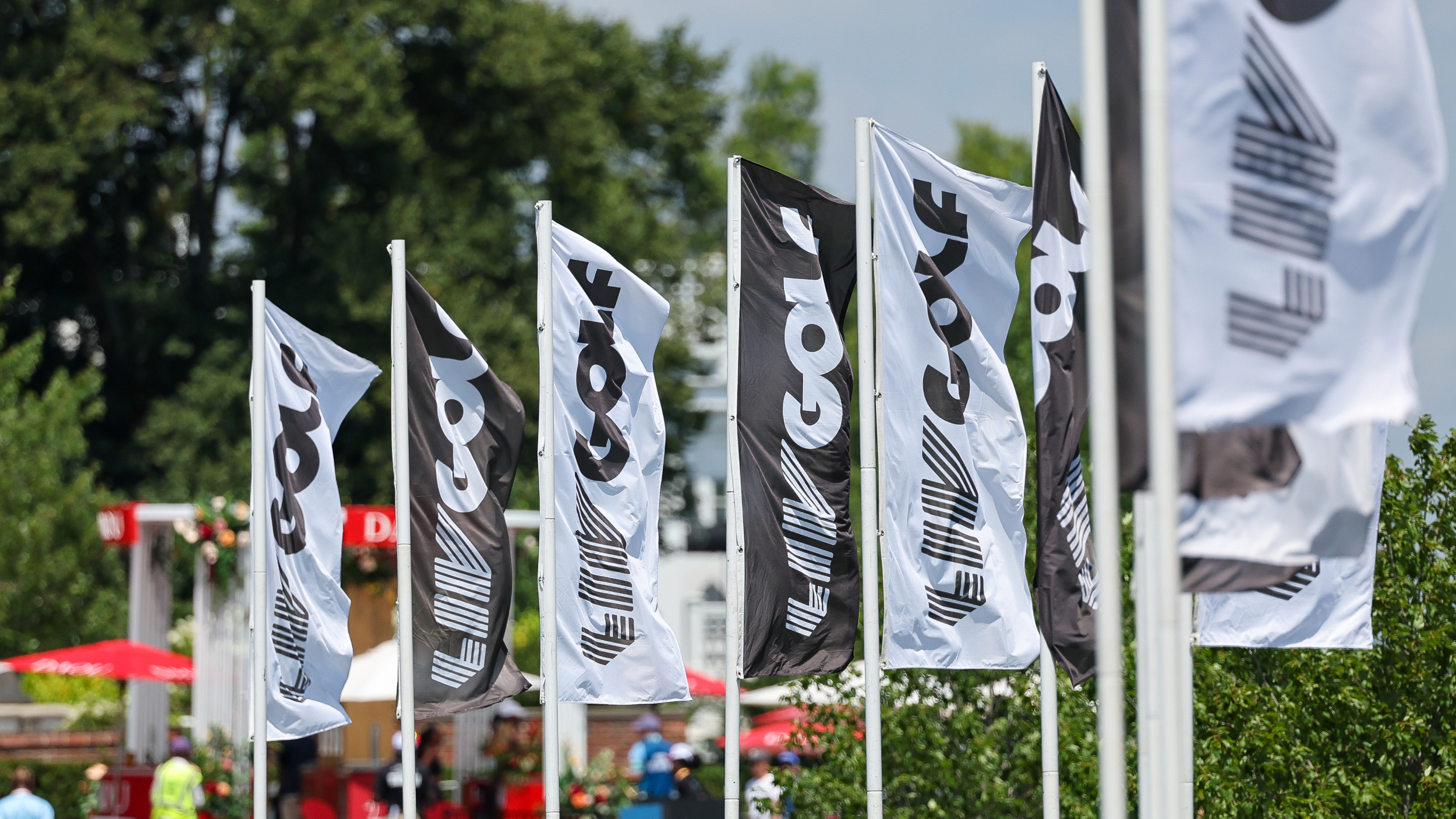 LIV Golf flags