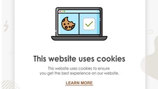 Cookies consent form graphic