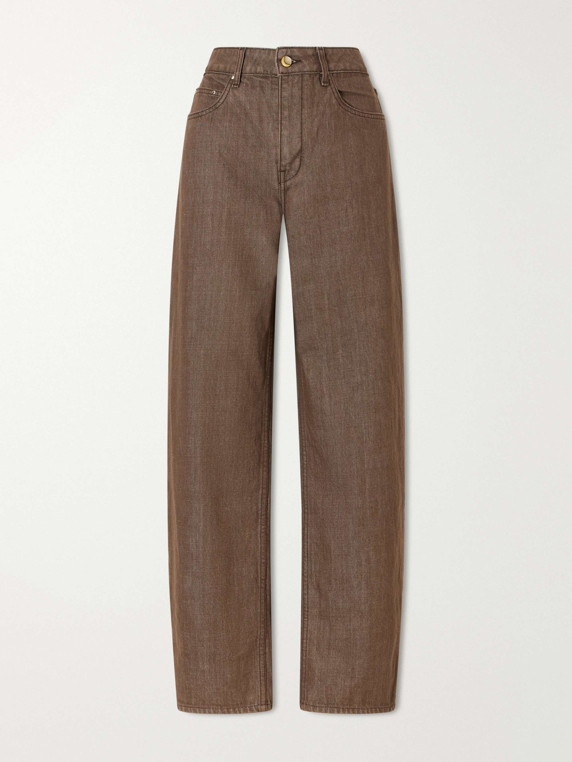 Rider Low-Rise Barrel-Leg Jeans
