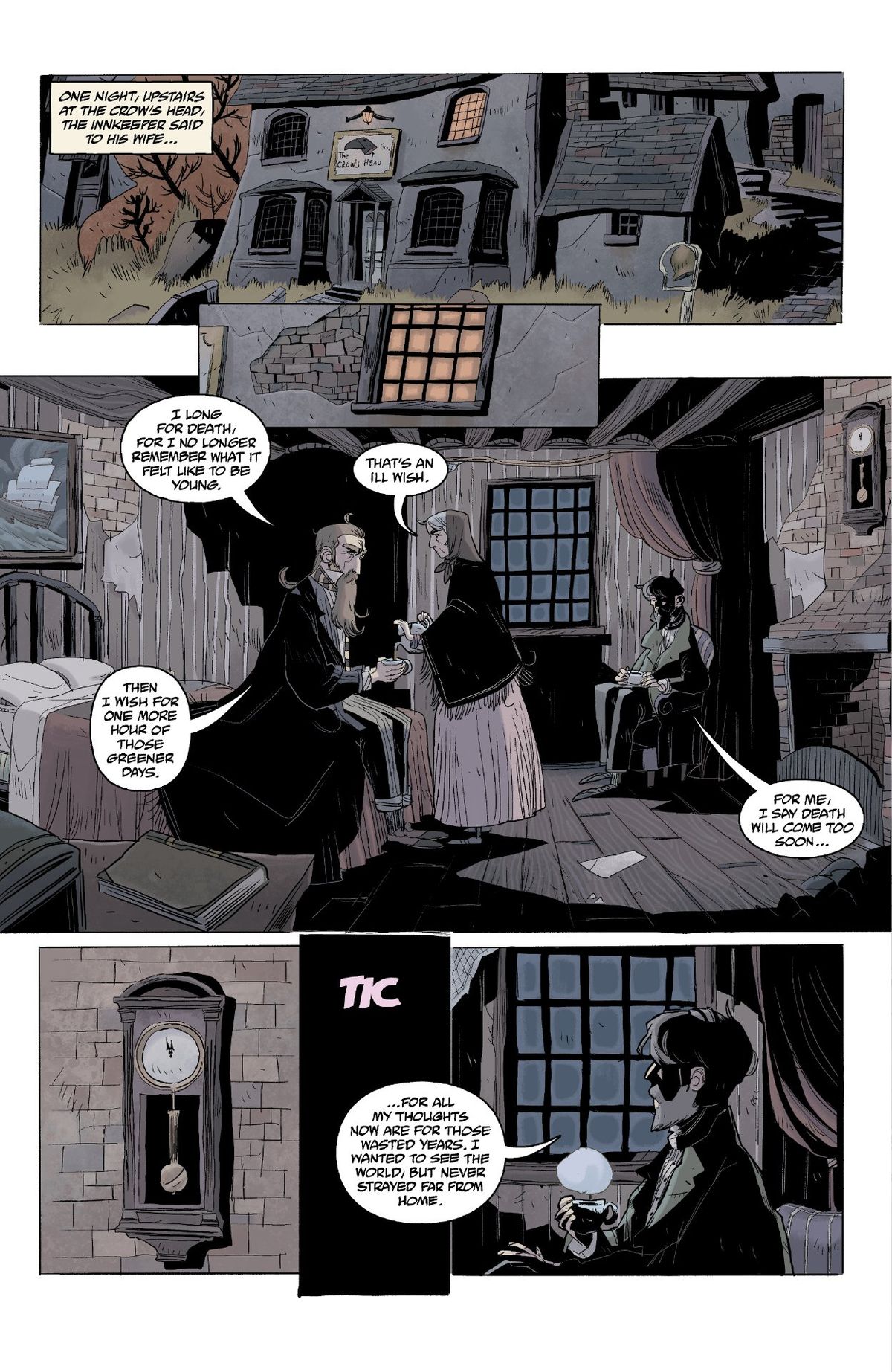 Leonide the Vampyr: Miracle At Crow's Head #1