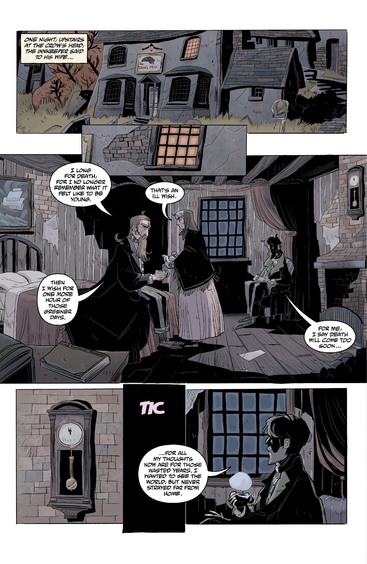 Leonide the Vampyr: Miracle At Crow's Head #1