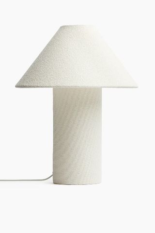 H&M Bouclé-weave table lamp