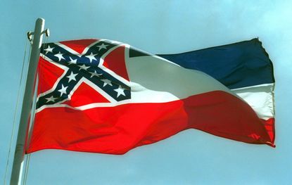 The Mississippi State flag
