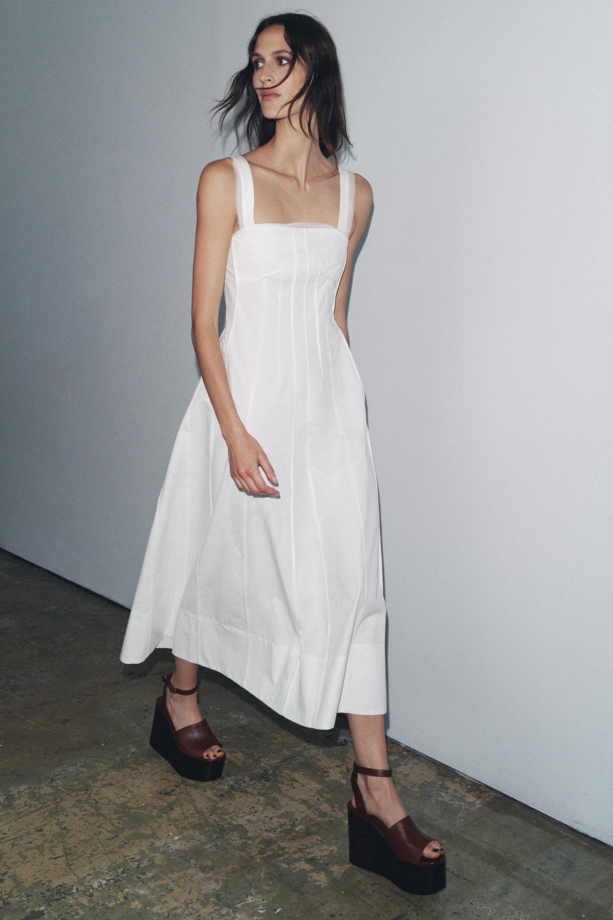 Zw Collection Trim Maxi Dress