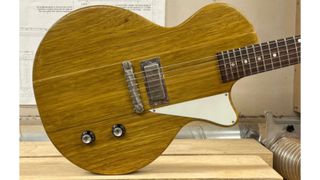 2023 Ivison Guitars Korina Dakota custom built for Guns N' Roses guitarist Richard Fortus