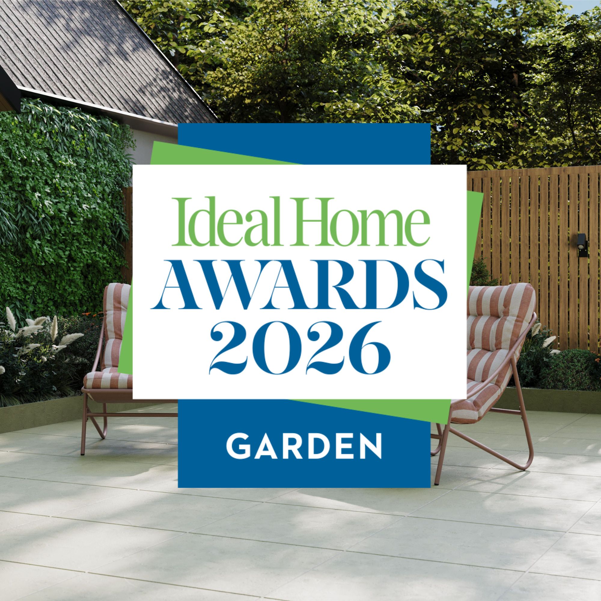 Ideal Home Awards 2026 over Charles Bentley garden loungers