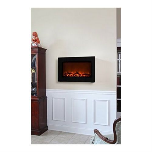 Fire Sense 60757 image: You can mount this fireplace near other items and furniture on the wall, but it's recommended that you leave at least 36 inches of clearance.