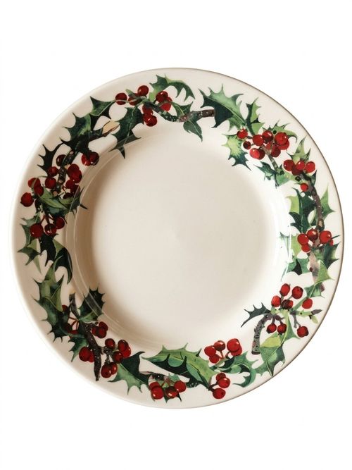 Holly Large Dinner Plate, 10.5 Inch