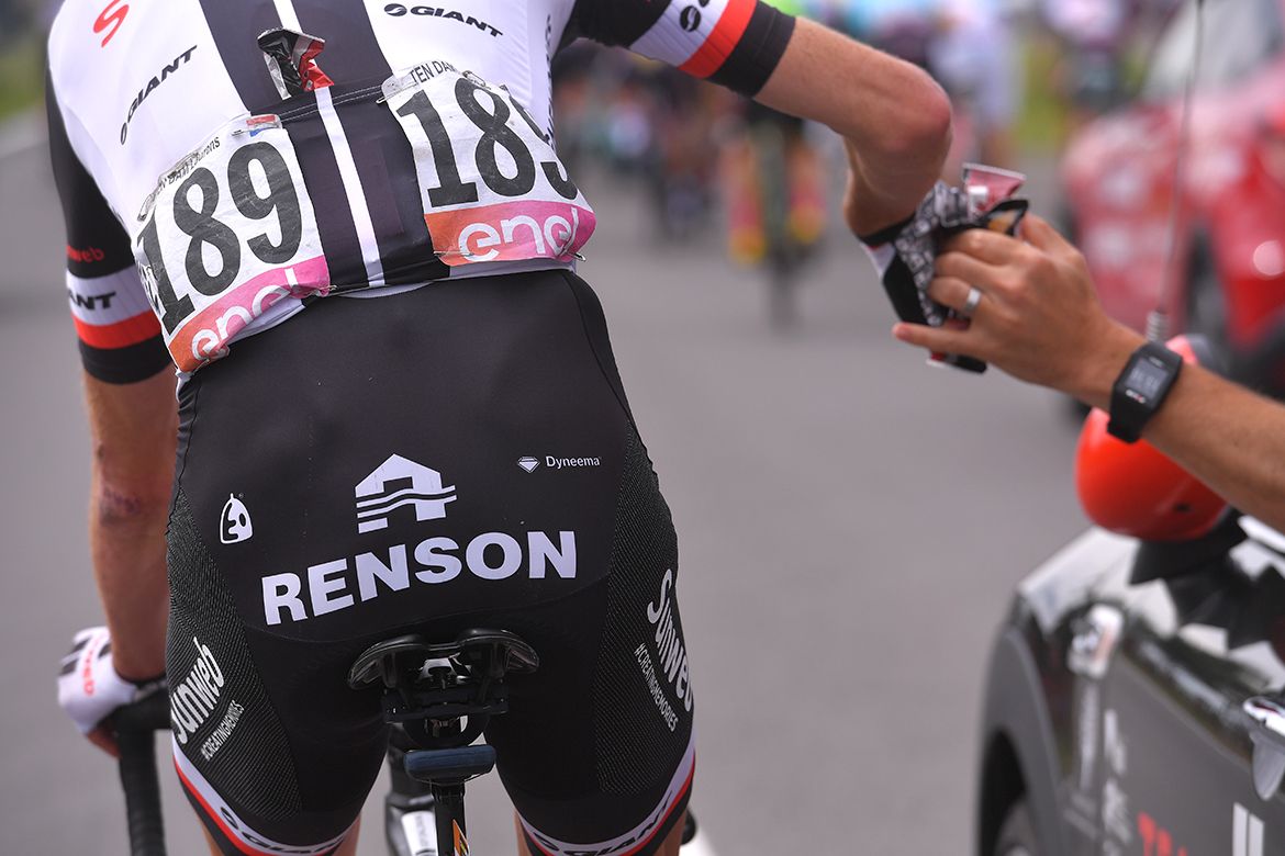 Laurens ten Dam at the Giro d'Italia