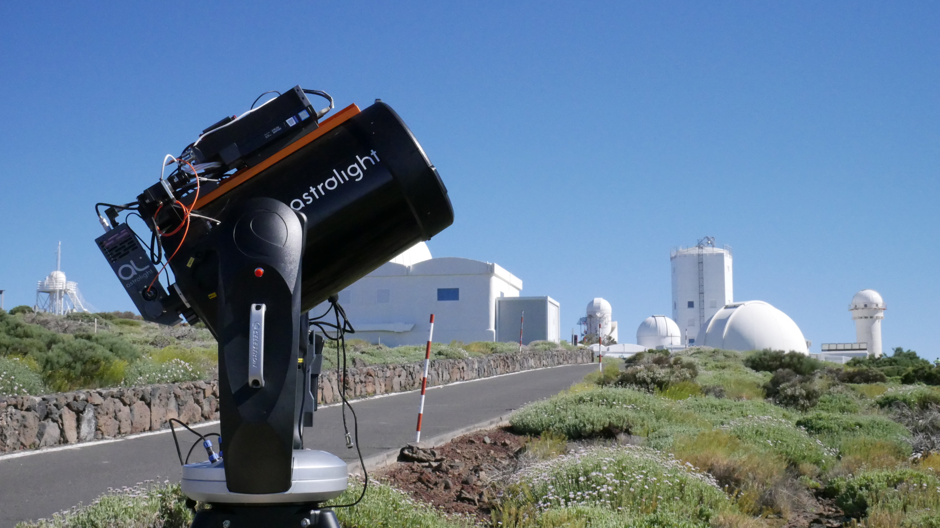 Astrolight's first OGS system is installed in Spain's Tenerife.