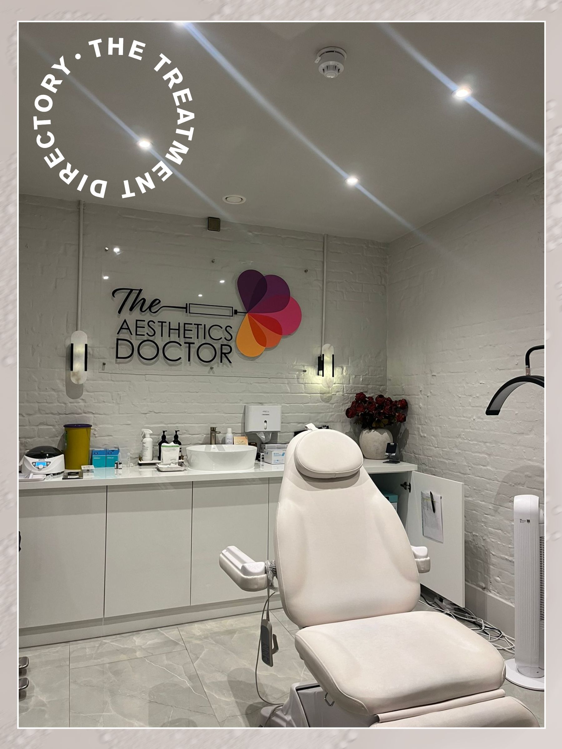 A picture of the treatment room at The Aesthetics Doctor clinic
