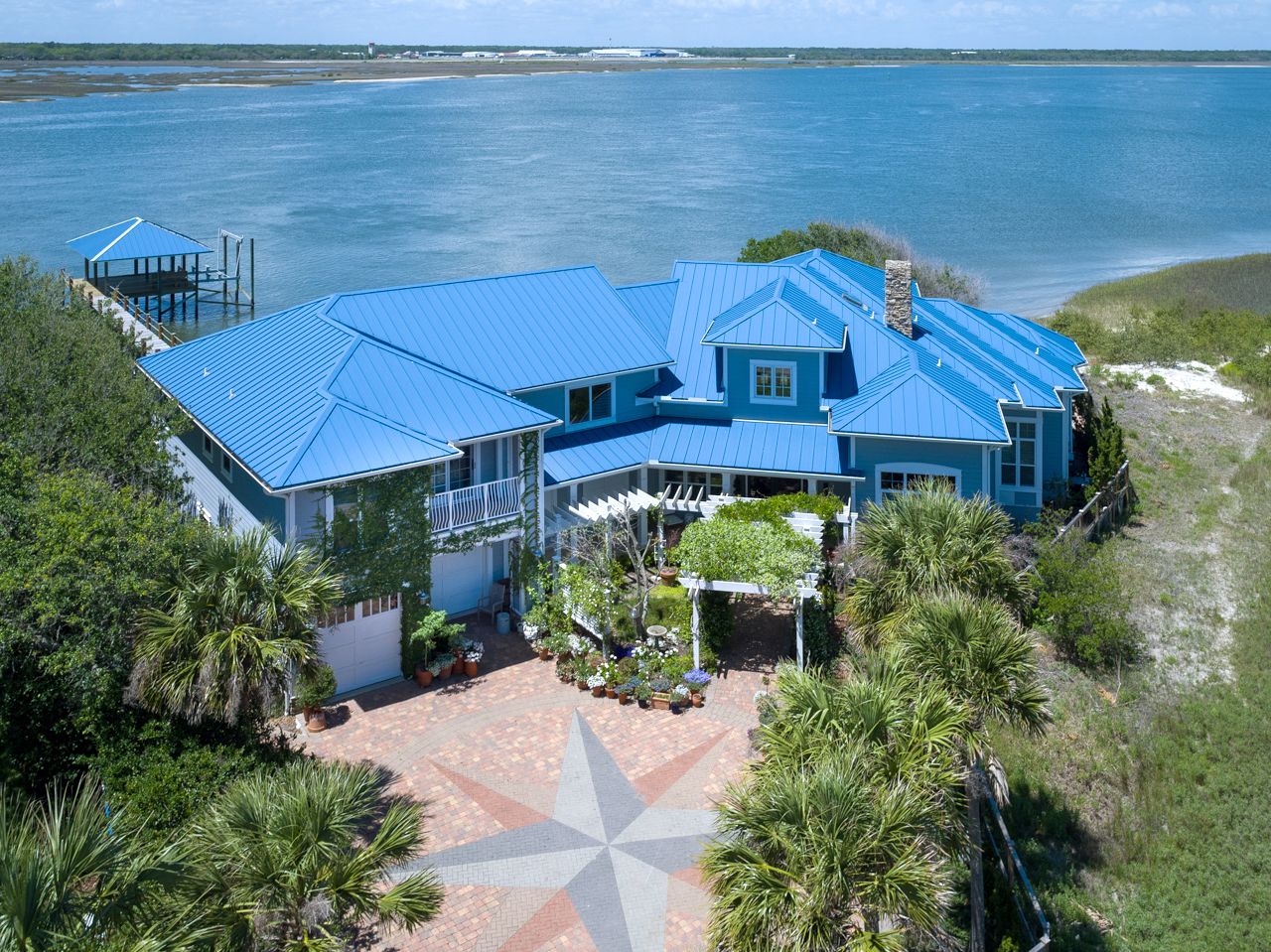 Homes in St. Augustine, Florida.