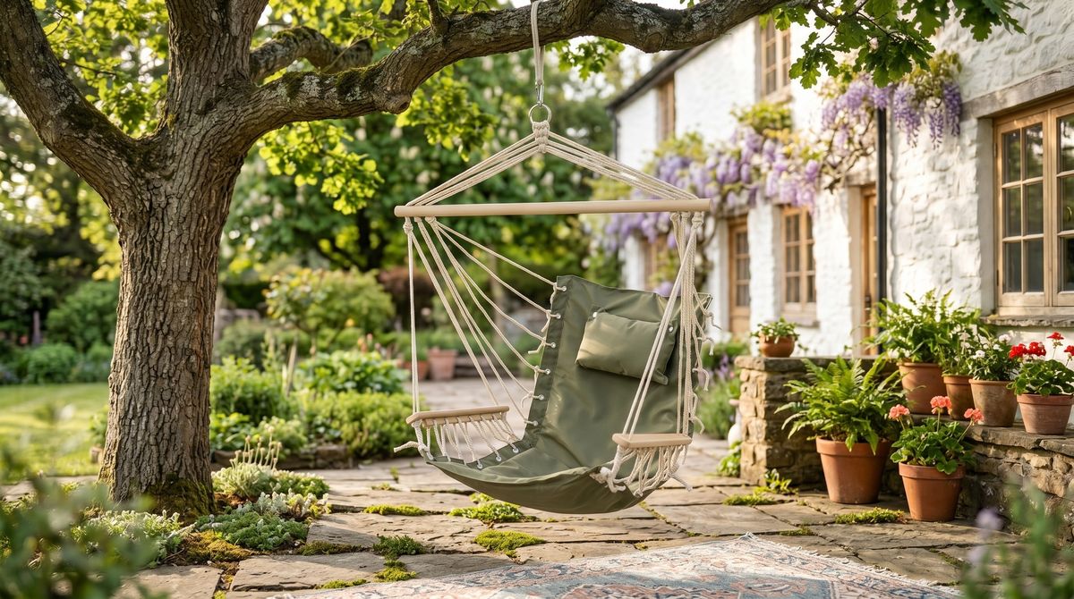 ALDI Just Dropped the Ultimate Cozy Hammock Chair for Spring — But At $19.99, It's Guaranteed to Sell Out Fast