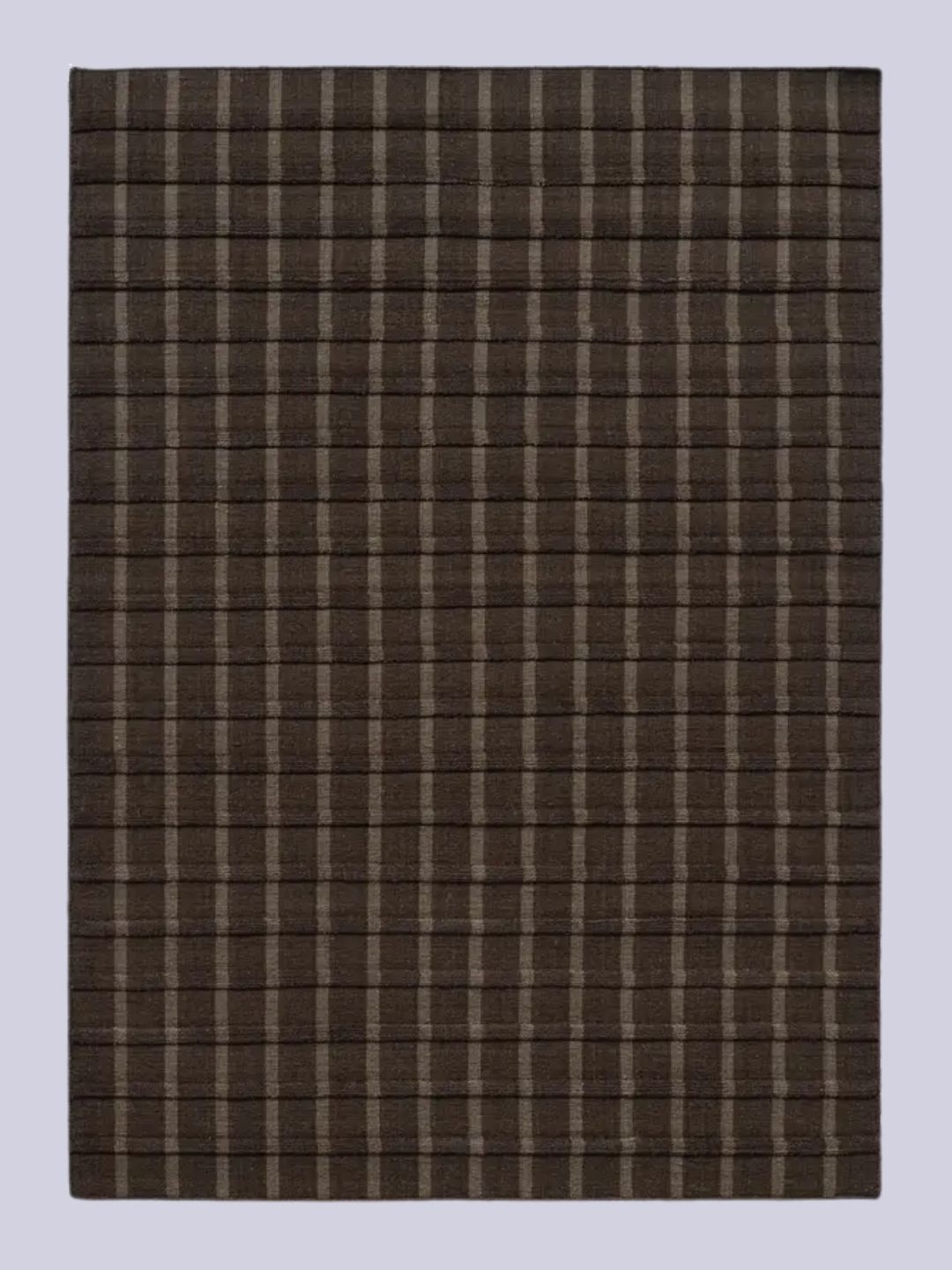 Ruggable UK, Rainier Brown Tan Easy Care Wool Rug