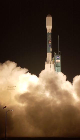 Aqua Satellite 2002 Launch