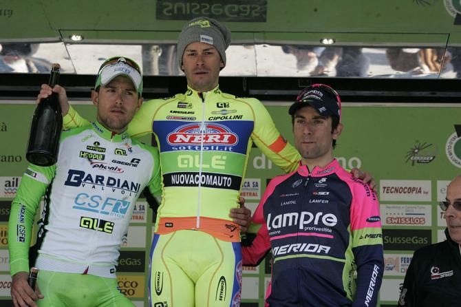 The podium at the GP di Lugano