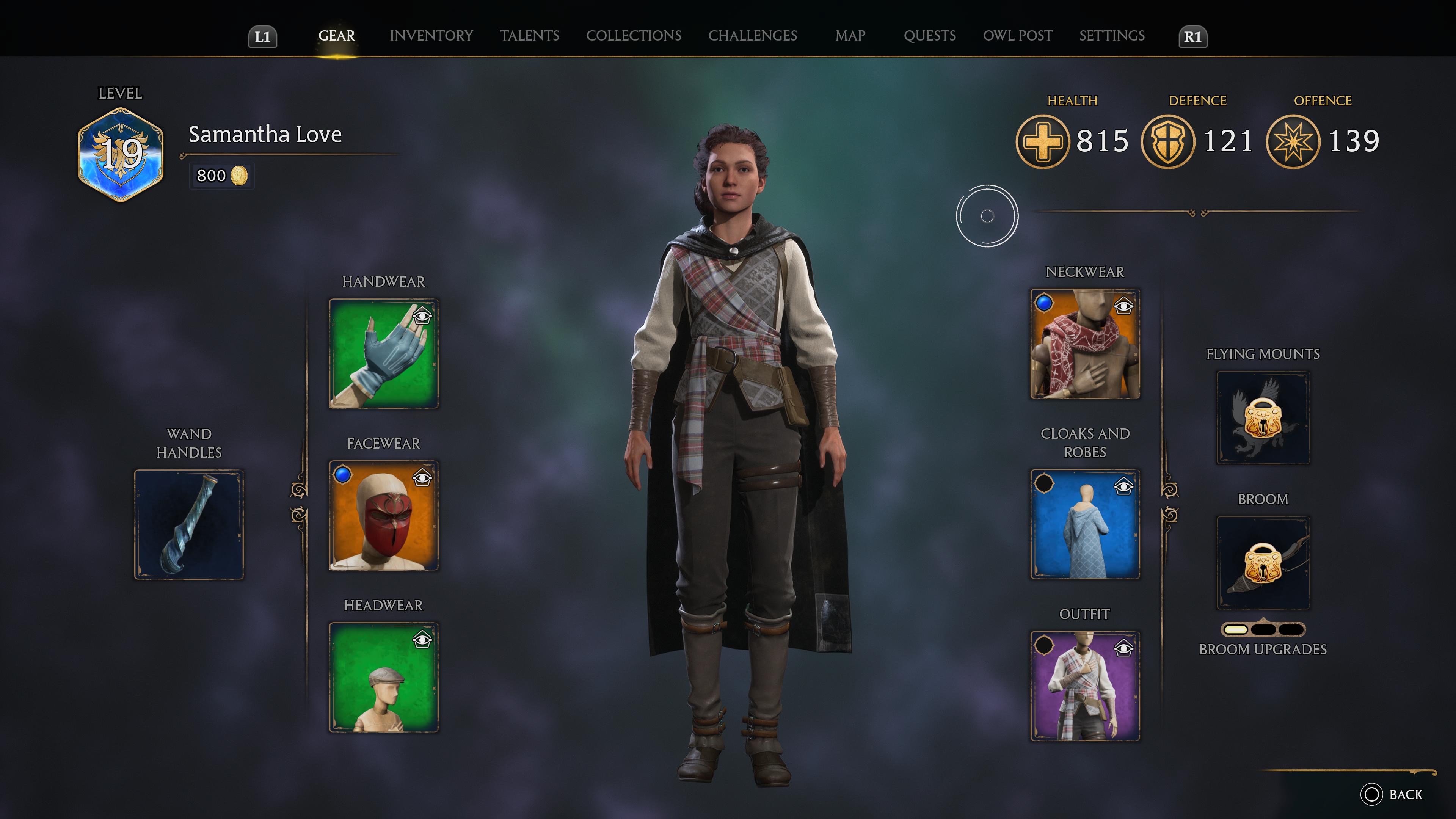 Hogwarts Legacy gear slots: how to get more