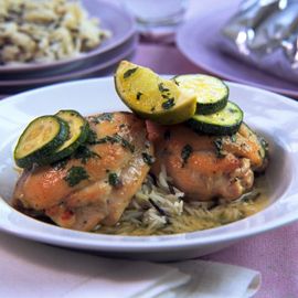 Phil Vickery-golden chicken thighs with lime and coriander-phil vickery recipe-woman and home
