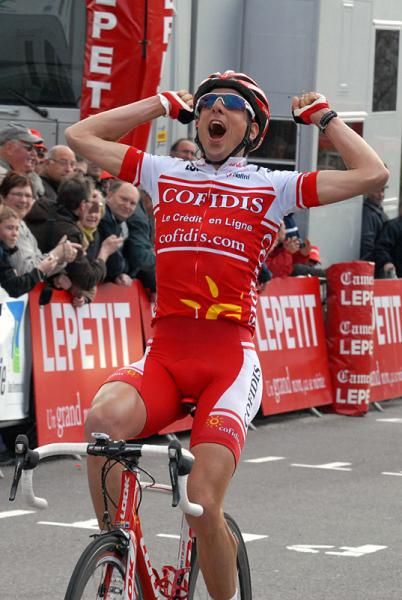S&eacute;bastien Minard (Cofidis) earned the second victory of his career at Paris - Camembert.