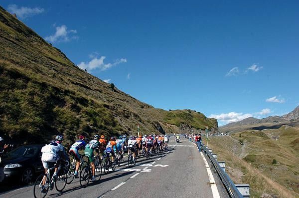 The view of what was in store for the riders.