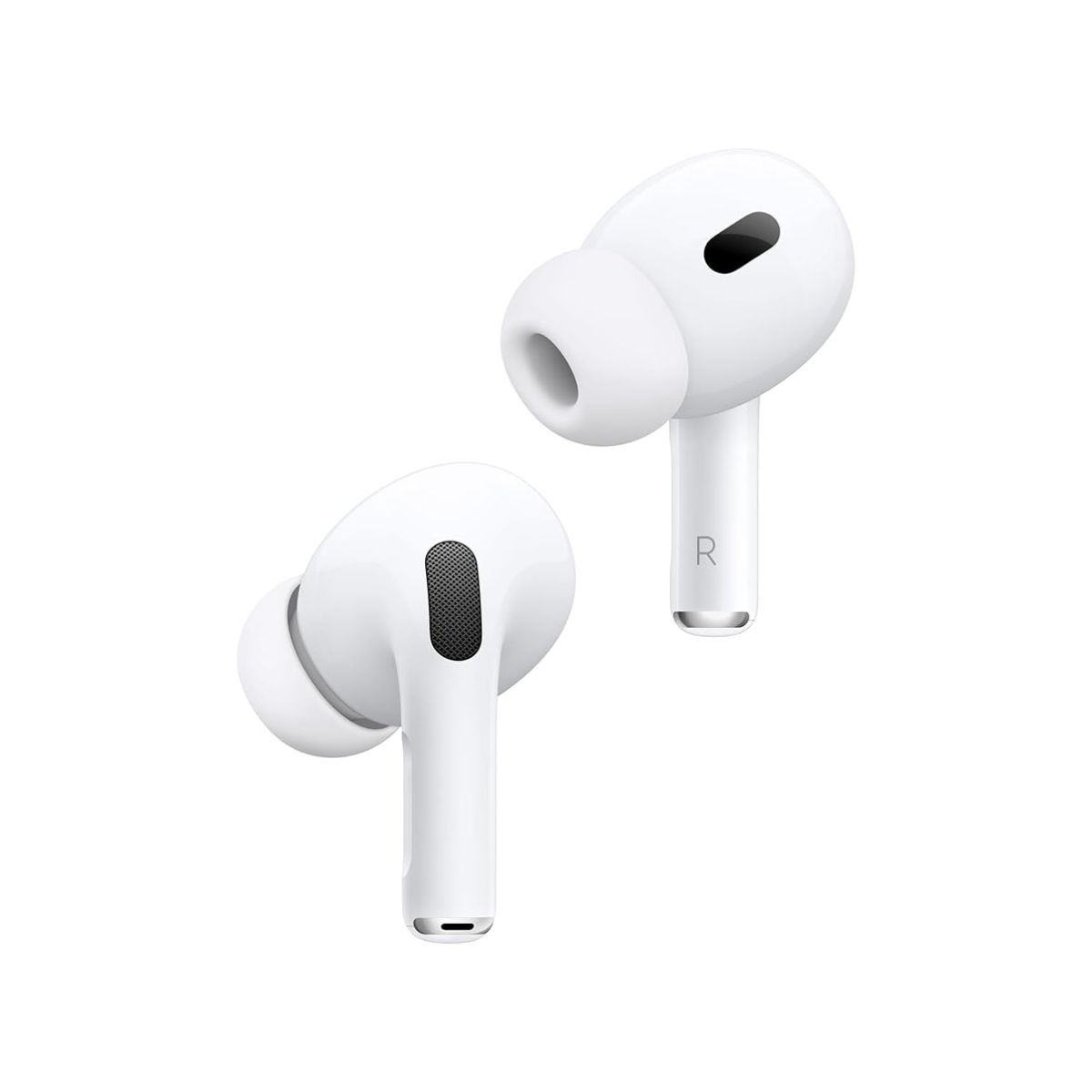 Apple AirPods Pro 2 Wireless Earbuds, Bluetooth Headphones, Active Noise Cancellation, Hearing Aid Feature, Transparency, Personalised Spatial Audio, High Fidelity Sound, H2 Chip, USB C Charging
