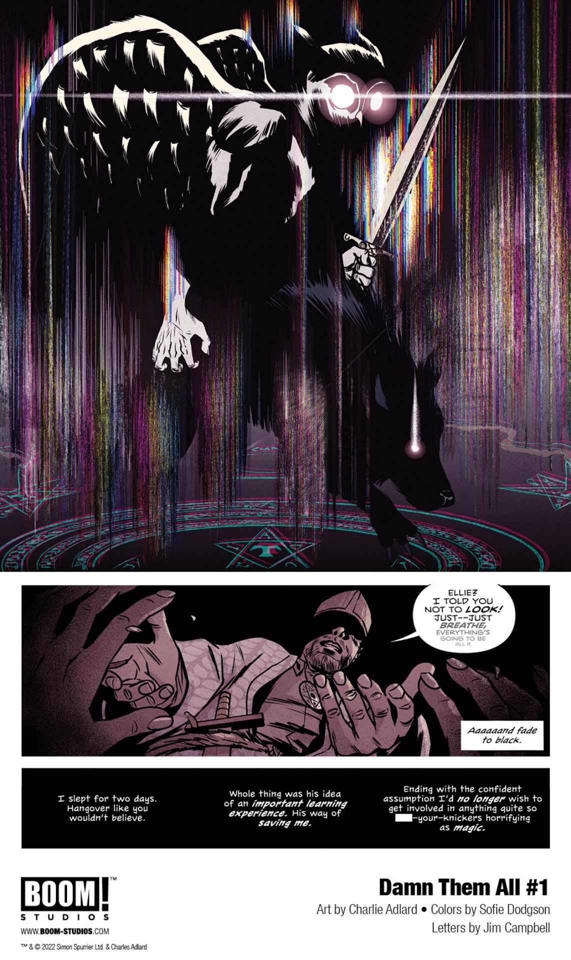 Damn Them All #1 preview