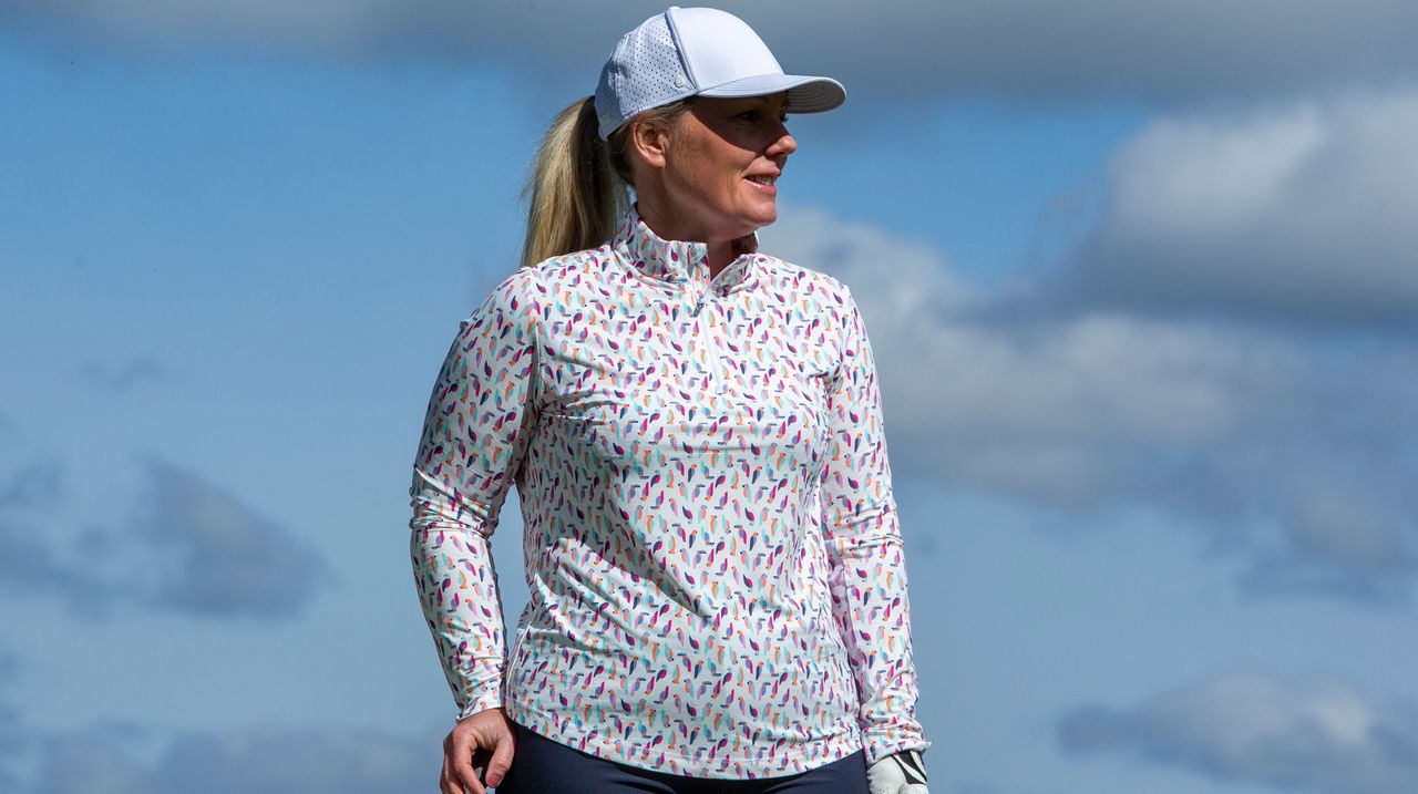 Callaway Ladies Birdie &amp; Eagle Print Long Sleeve Golf Top Review