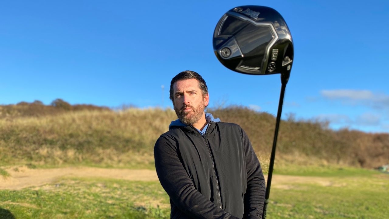 Photo of Joe Ferguson using the PXG Black Ops driver