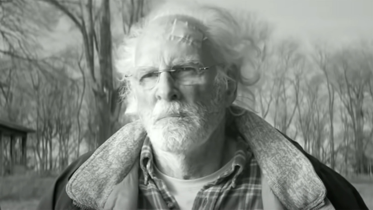 Bruce Dern in a key scene from the 2013 movie Nebraska.