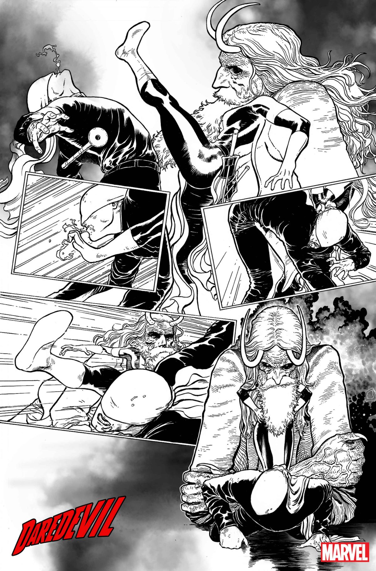 Daredevil #1 interior art