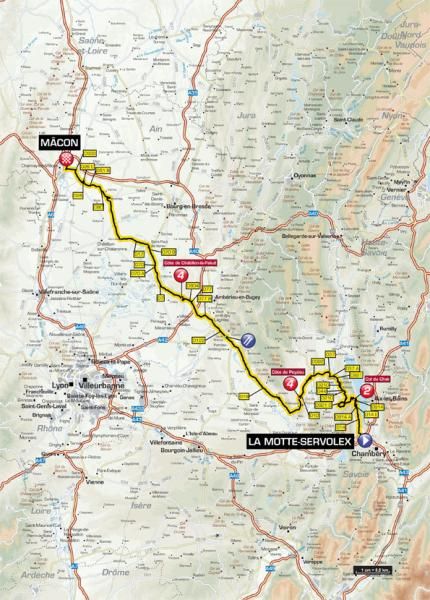 Crit&amp;eacute;rium du Dauphin&amp;eacute; - Stage 4 Map