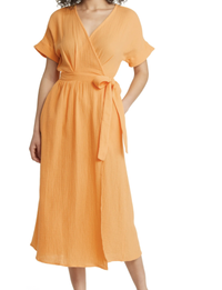 Valencia Wrap Midi Dress from Marine Layer, $99 (£76) | Nordstrom