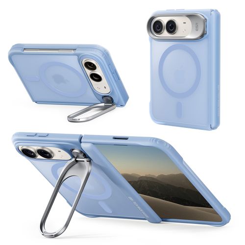 iPhone Duo Classic Hybrid Case (Misty Blue)