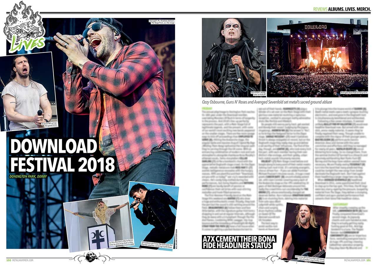 Download Festival Metal Hammer feature