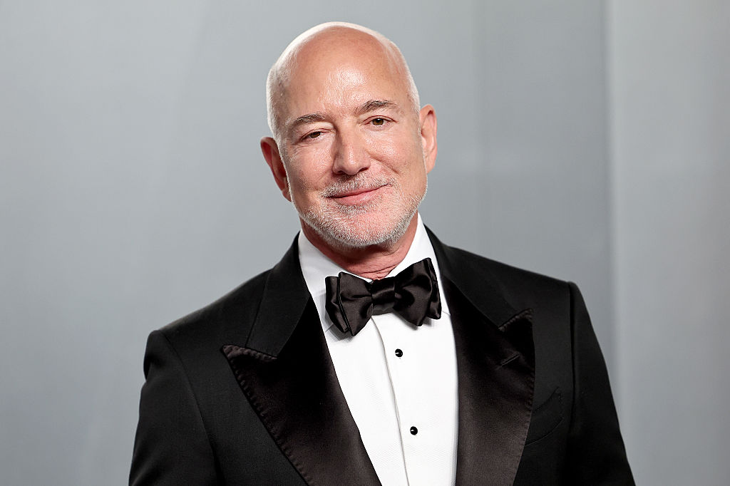Jeff Bezos attends the 2026 Vanity Fair Oscar Party