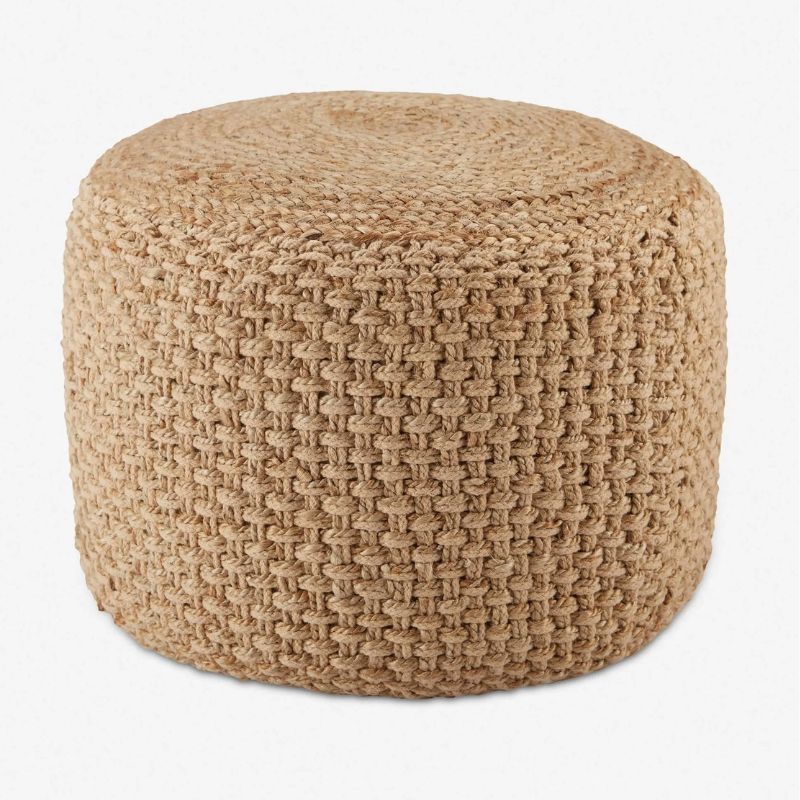 jute pouf