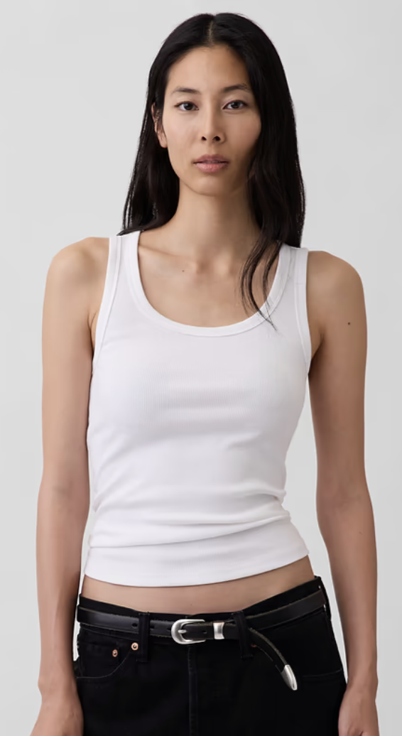 Gap, Rib Scoop Tank Top
